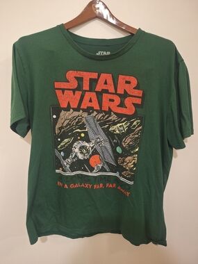 MAD Engine Star Wars Green Tee with Red Logo